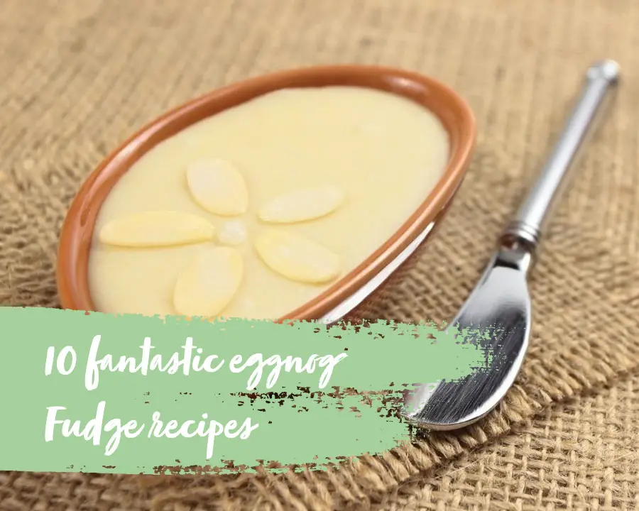 10 fantastic eggnog fudge recipes