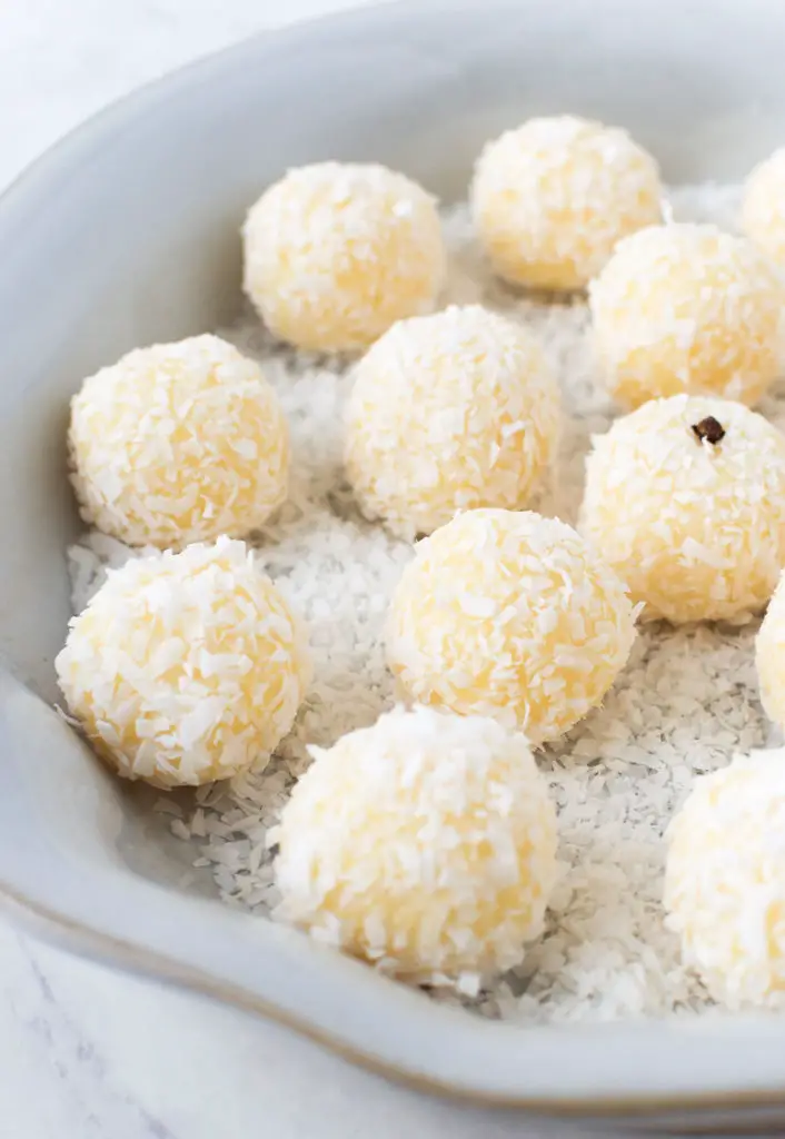 Beijinho de Coco - Brazilian Coconut Balls Recipe (Brazilian Kitchen Abroad)