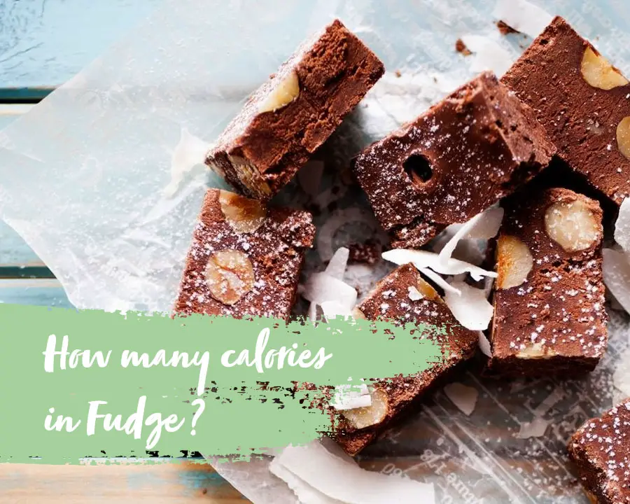 how many calories in fudge