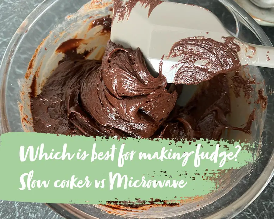 slow cooker vs microwave for making fudge