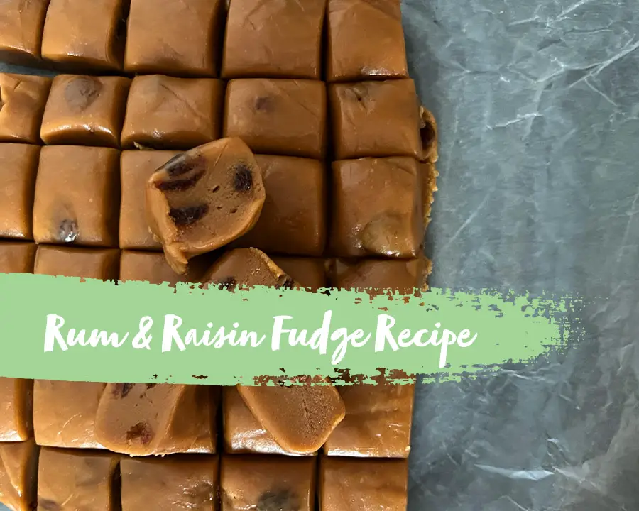 How to make rum and raisin fudge