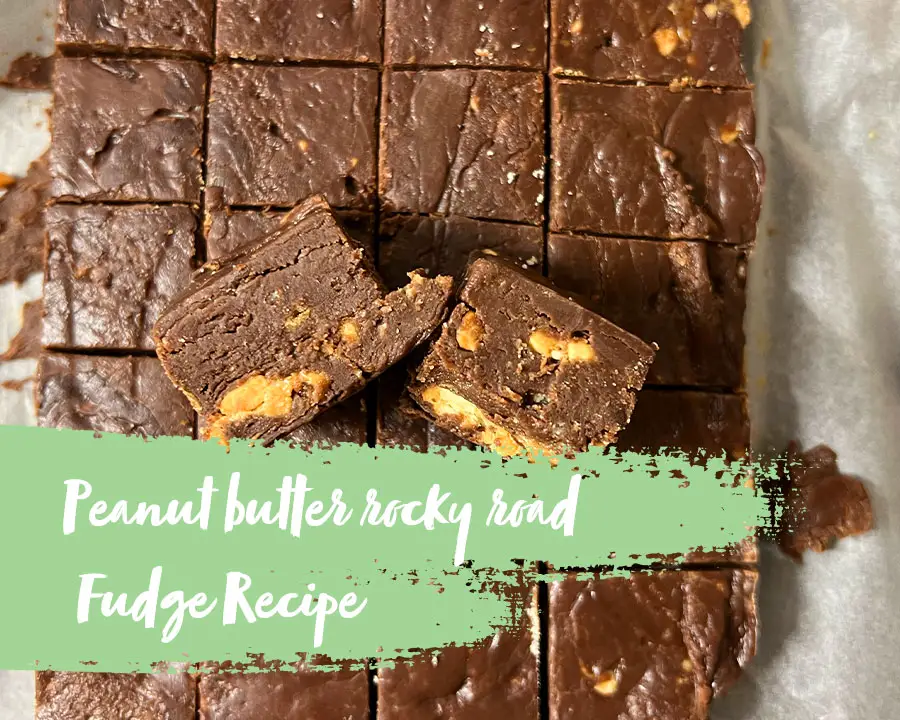 How to make peanut butter rocky road fudge