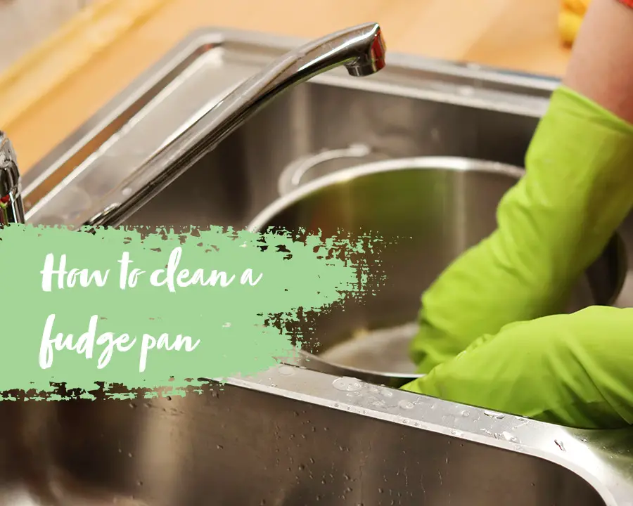 Ways to clean a fudge pan effectively
